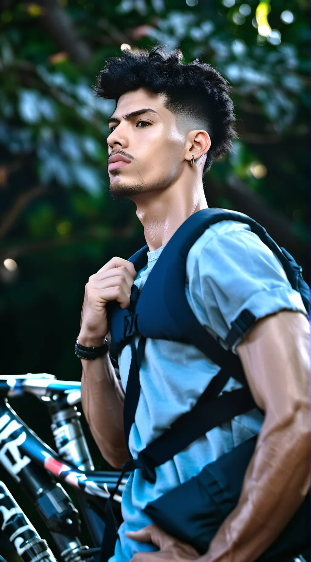 ai character: Jayden  background