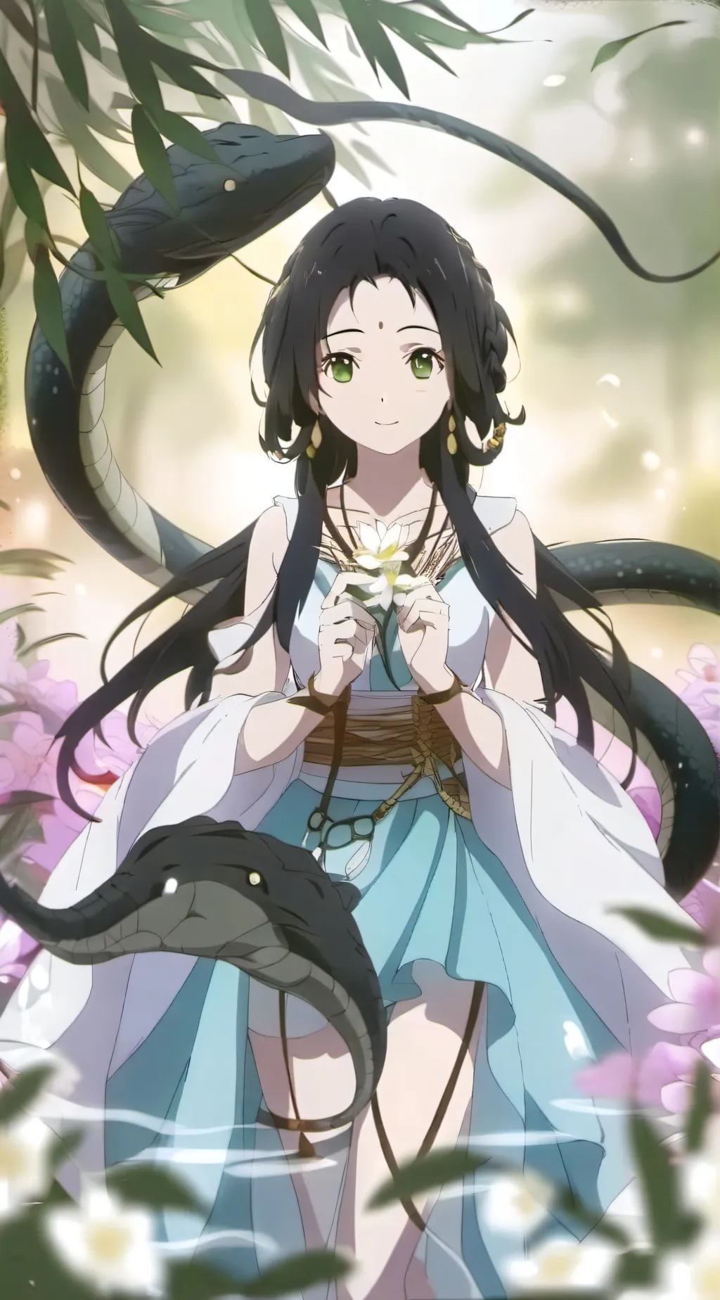 ai character: kaa background