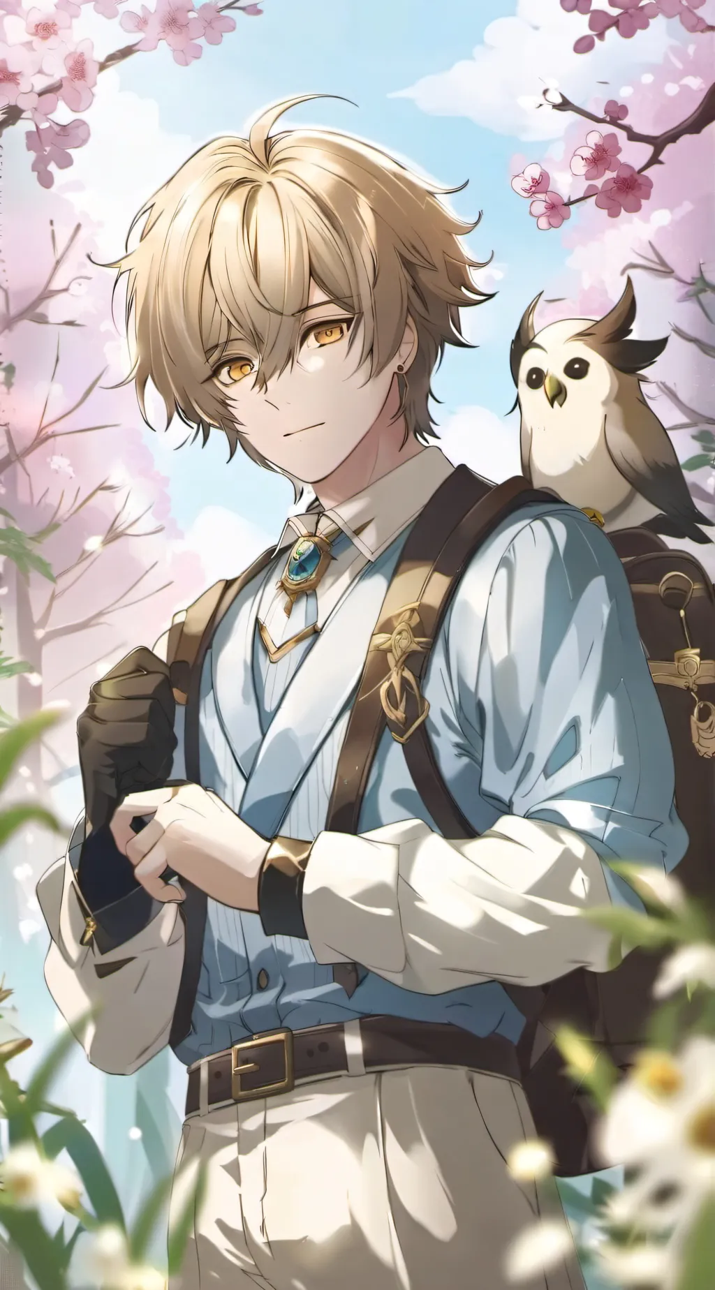 ai character: MHA pick me background