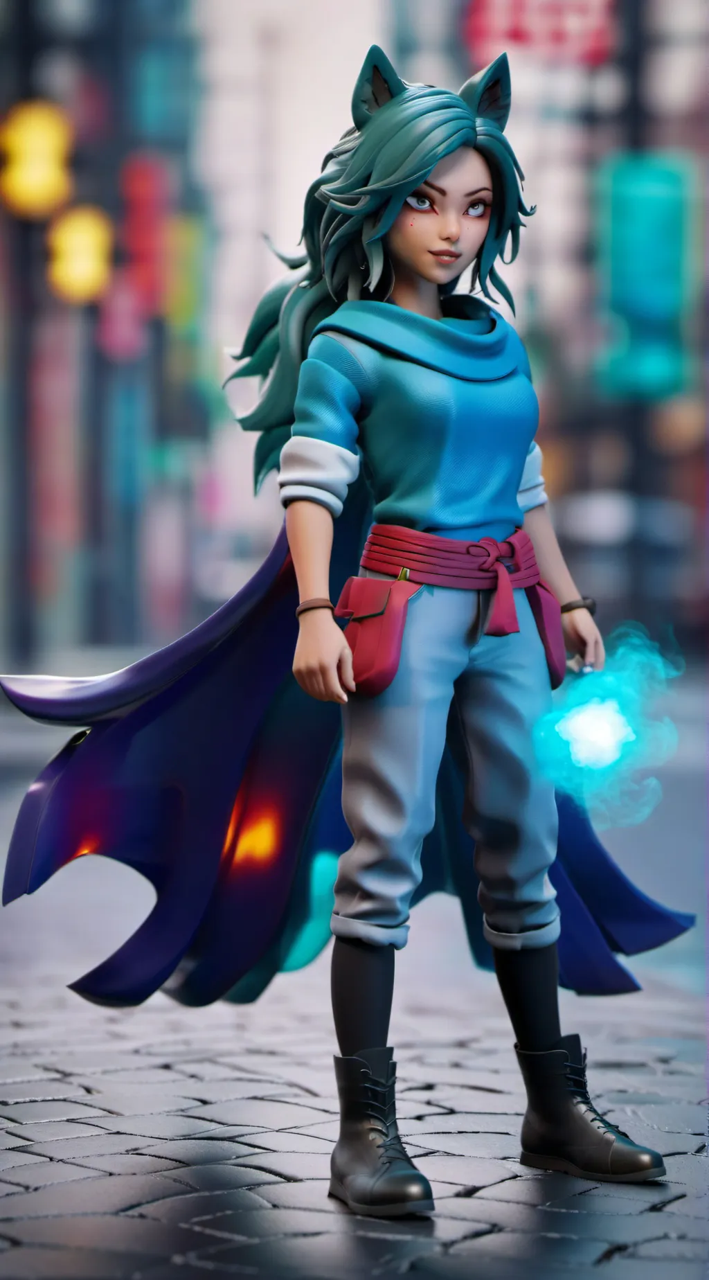 ai character: bellathewolrhated background