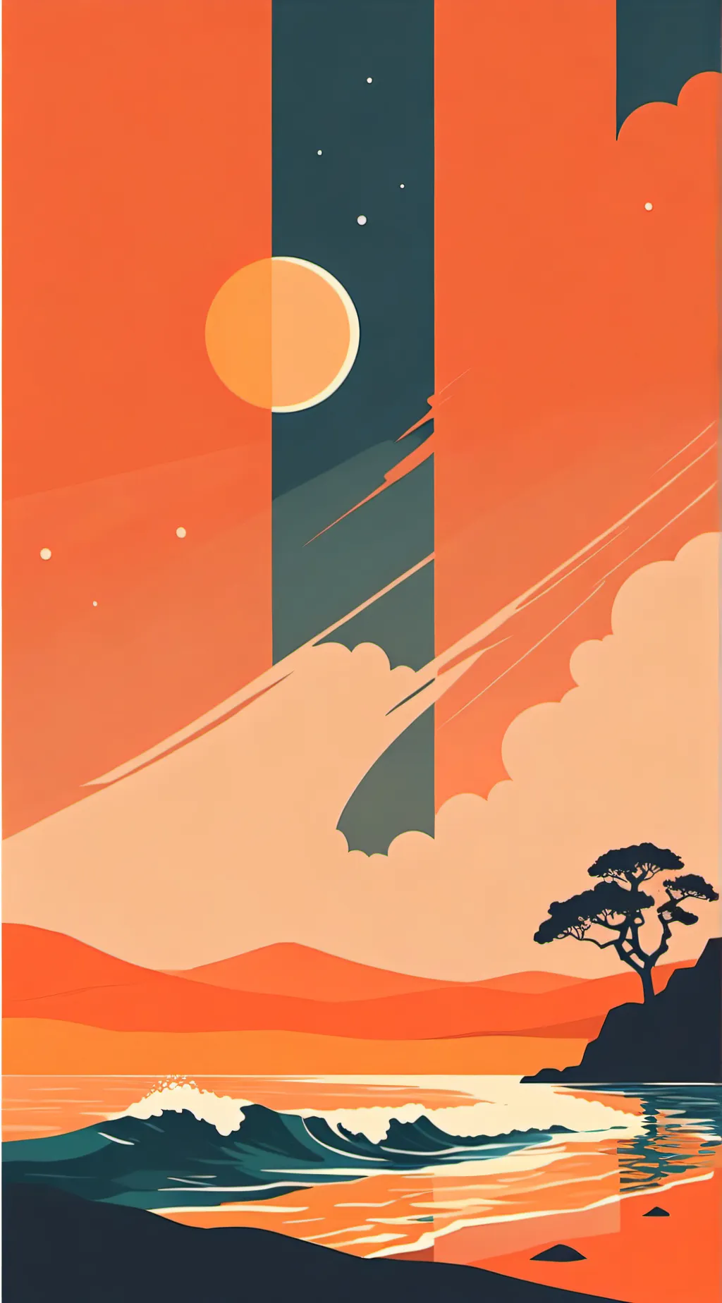 ai character: Smiling critters background