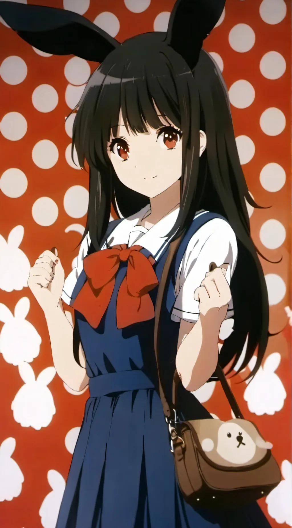 ai character: Luna background