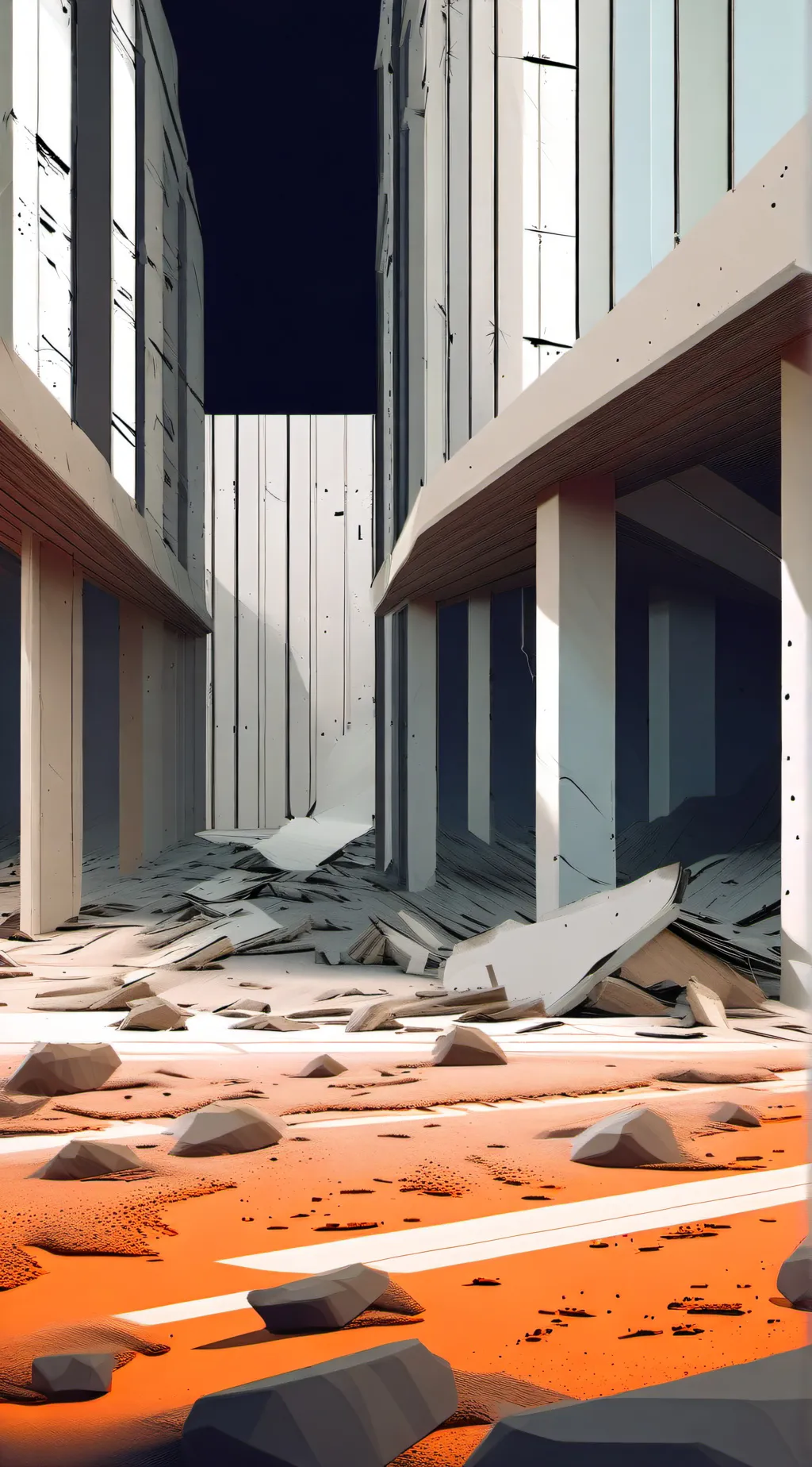 ai character: Sad background