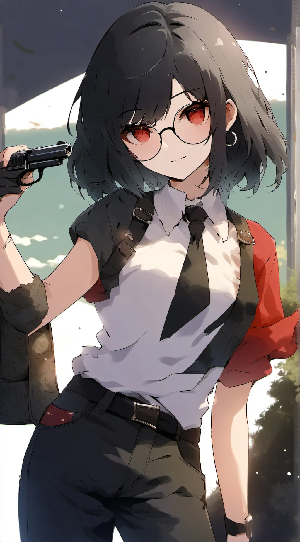 ai character: Karmen background