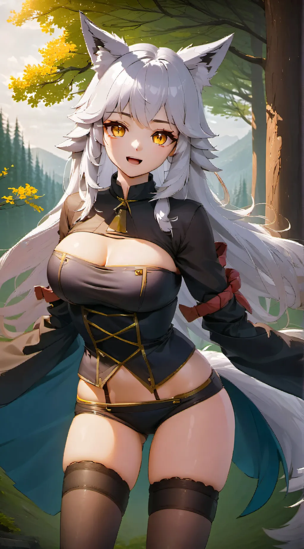 ai character: Cassie  background