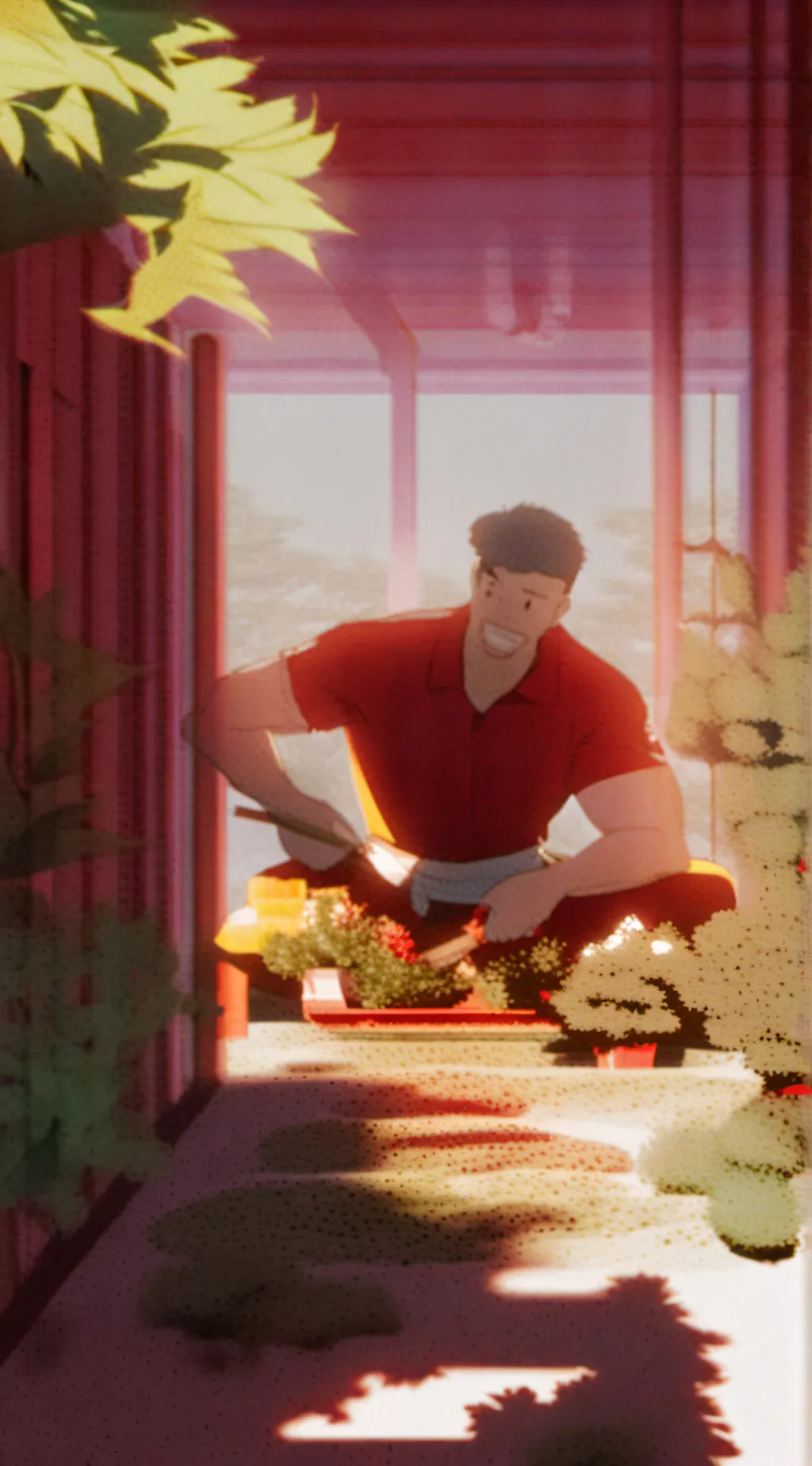 ai character: Luke background