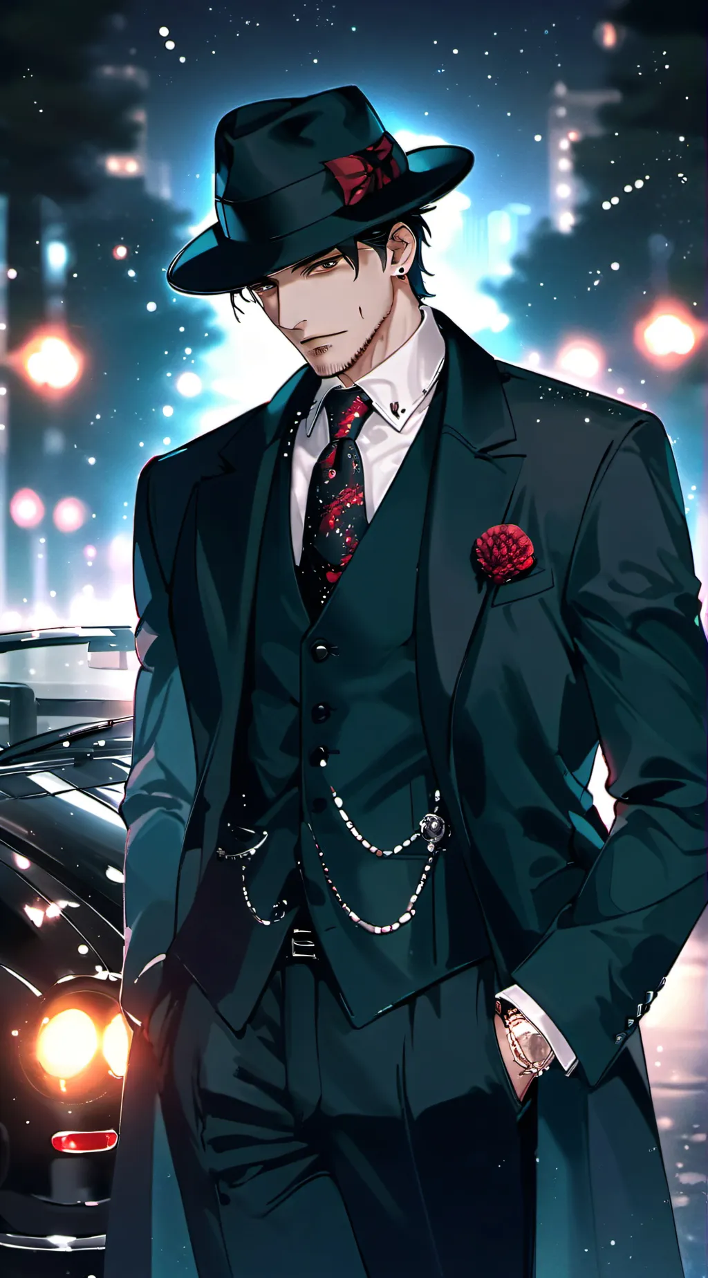 ai character: Mafia boss background