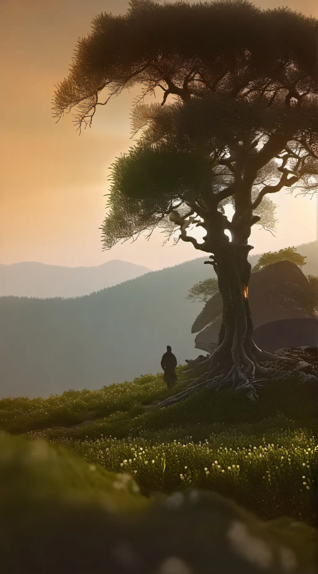 ai character: HAPPY HALLOWEEN!!! background