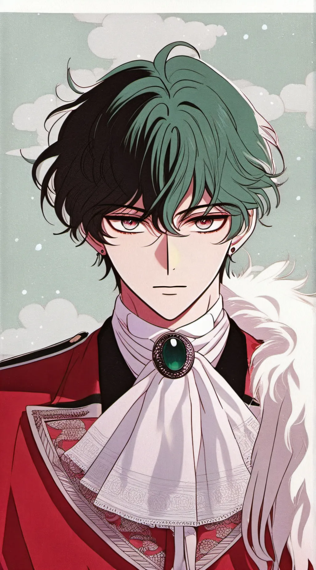 ai character: Mephiles the dark background