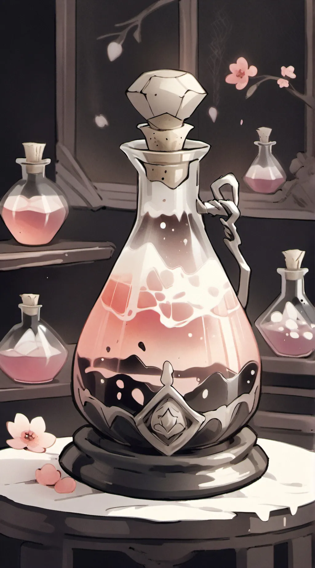 ai character: Pregnancy Potion 🔮 background