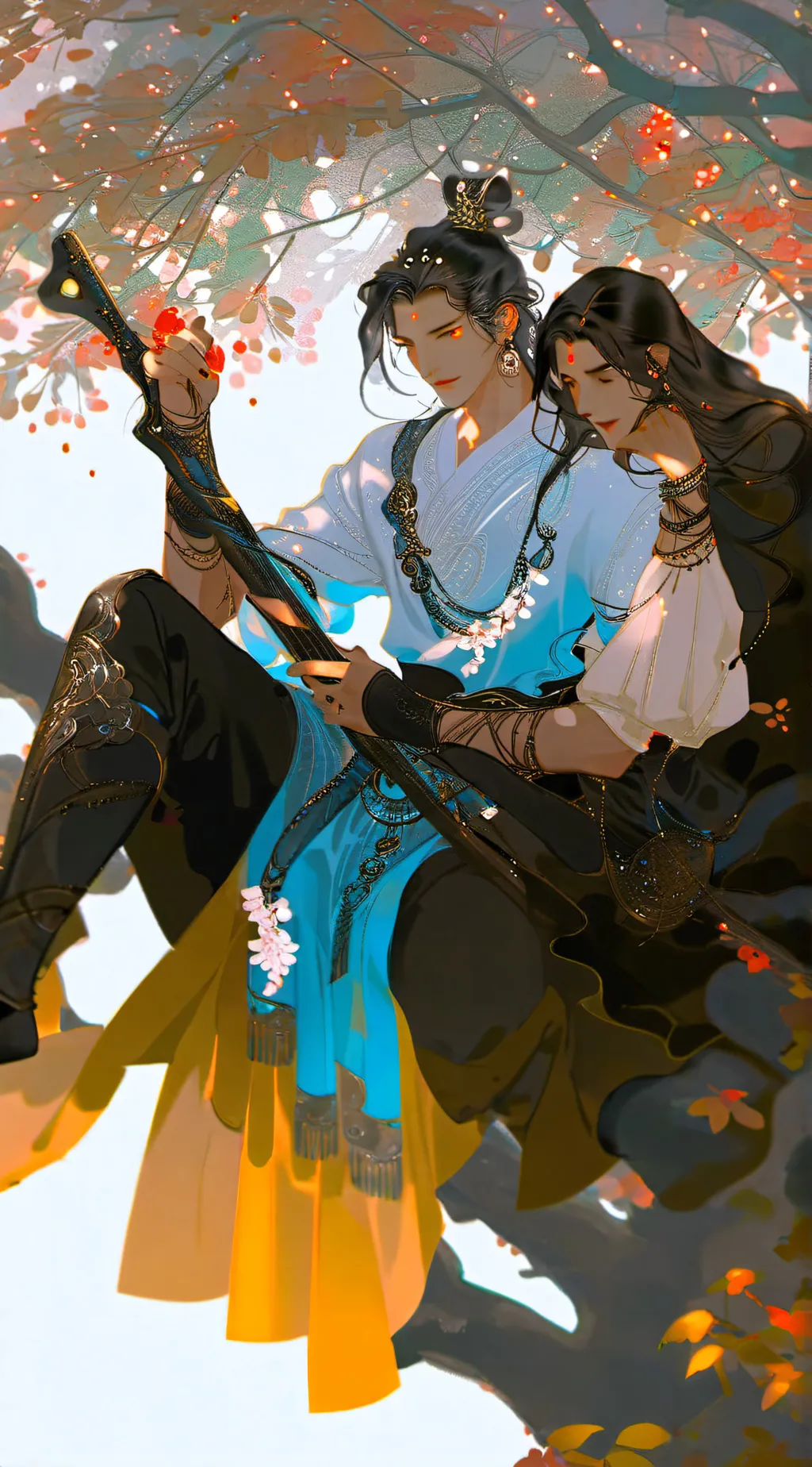 ai character: chao and chen background