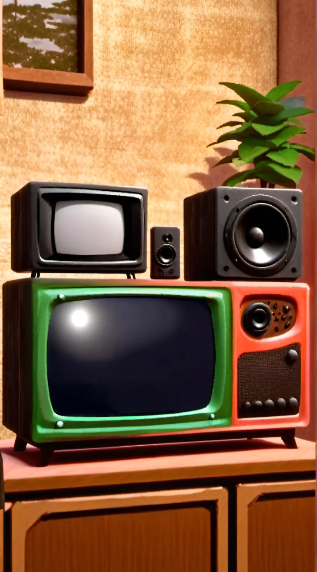 ai character: skibidi toilet background