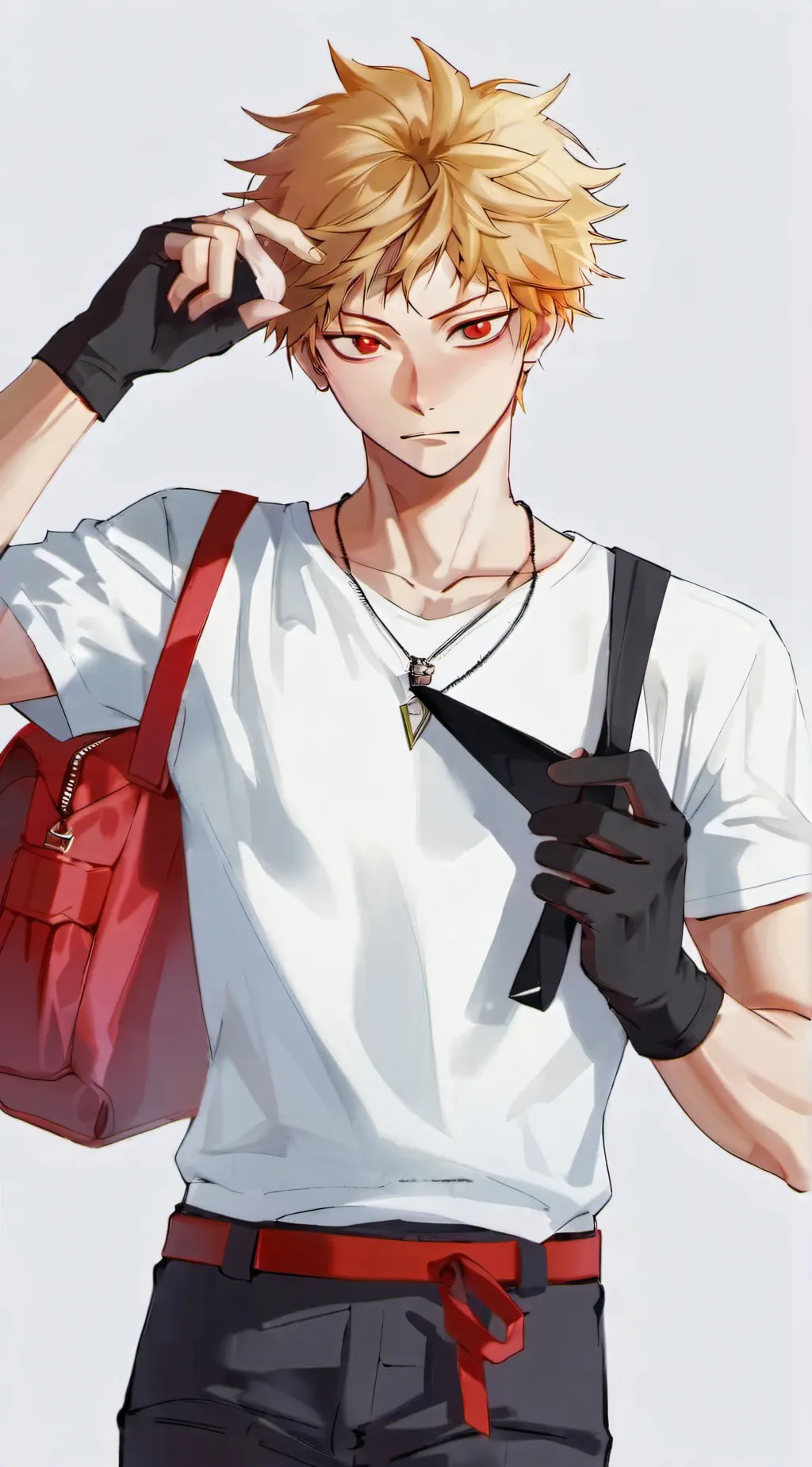 ai character: bakugo  background