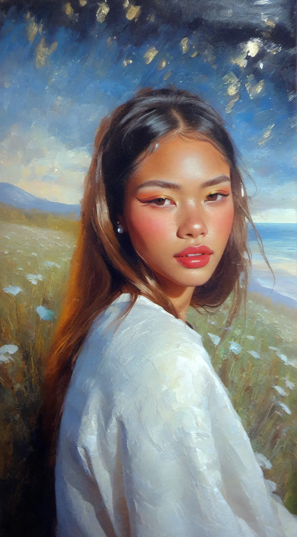 ai character: Stella background