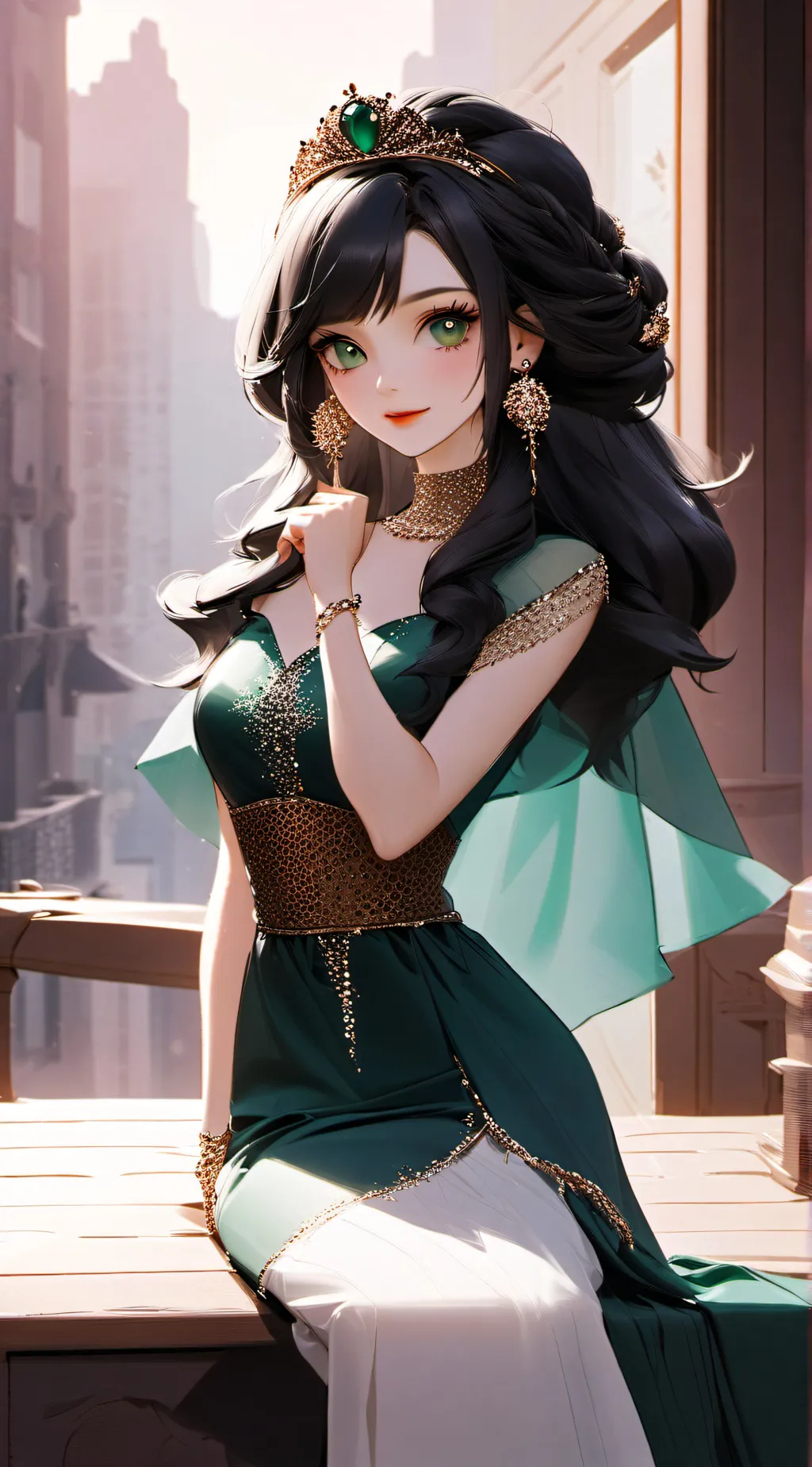 ai character: Mia DaBelle background