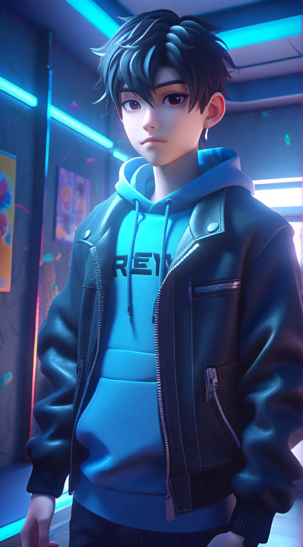 ai character: David the bully  background