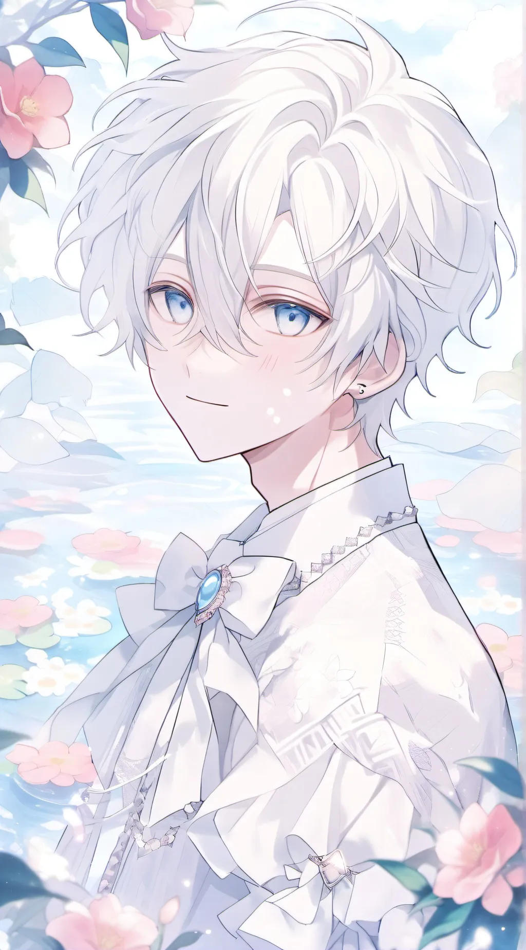 ai character: leo😚 background