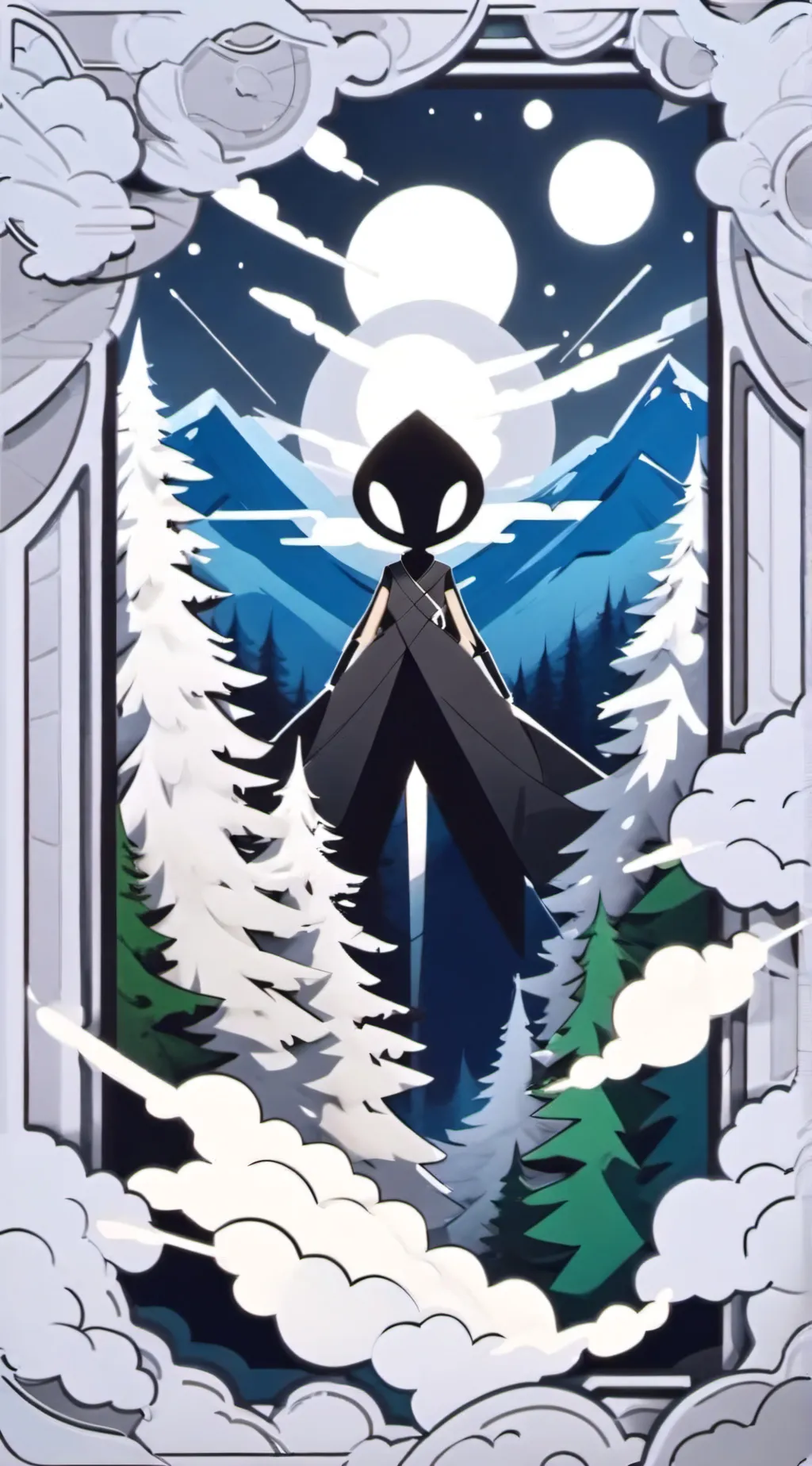 ai character: ty for 100 subs! background