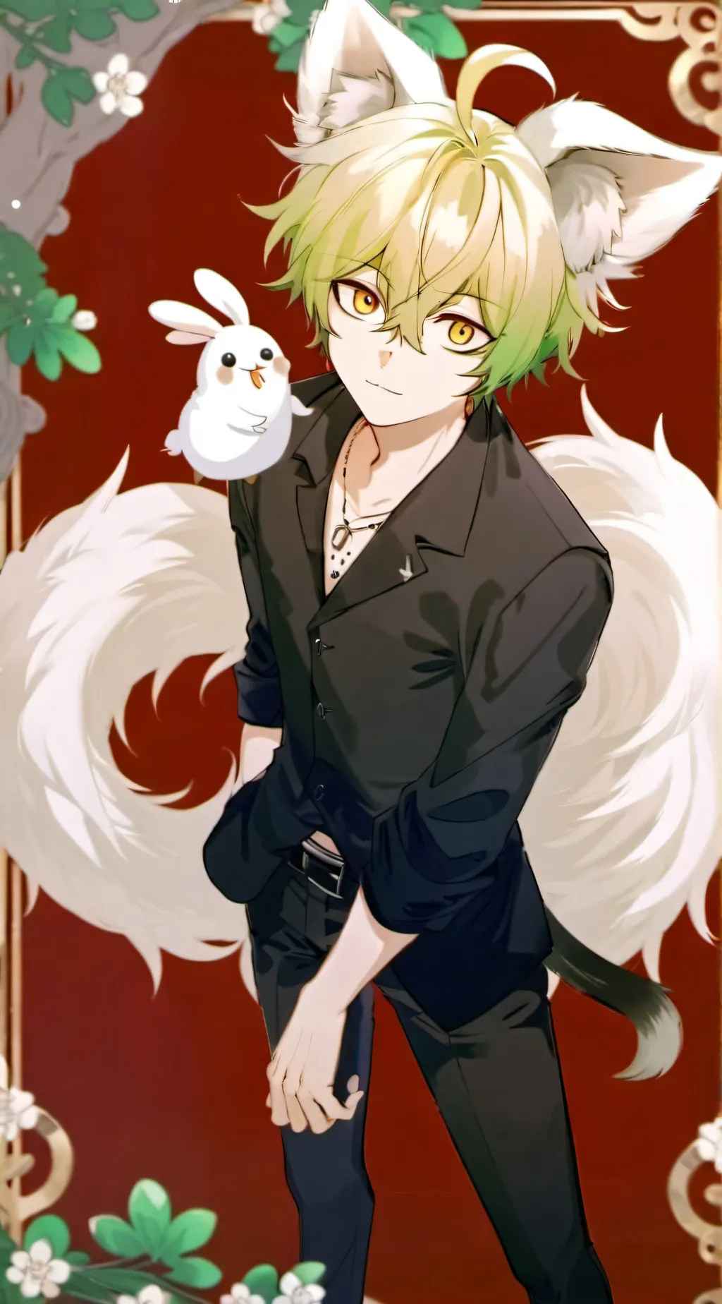 ai character: mha hybrid  background