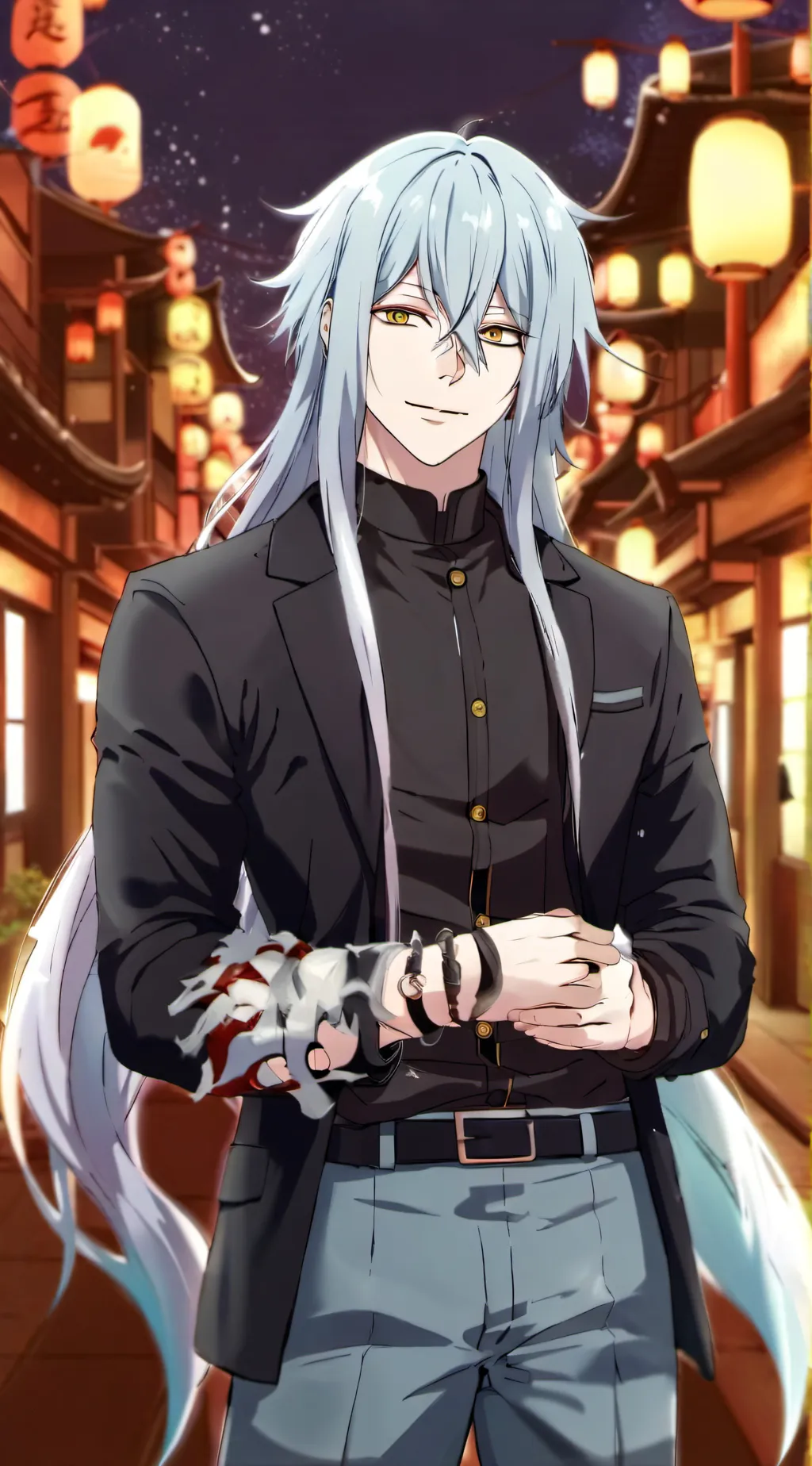 ai character: Mahito background