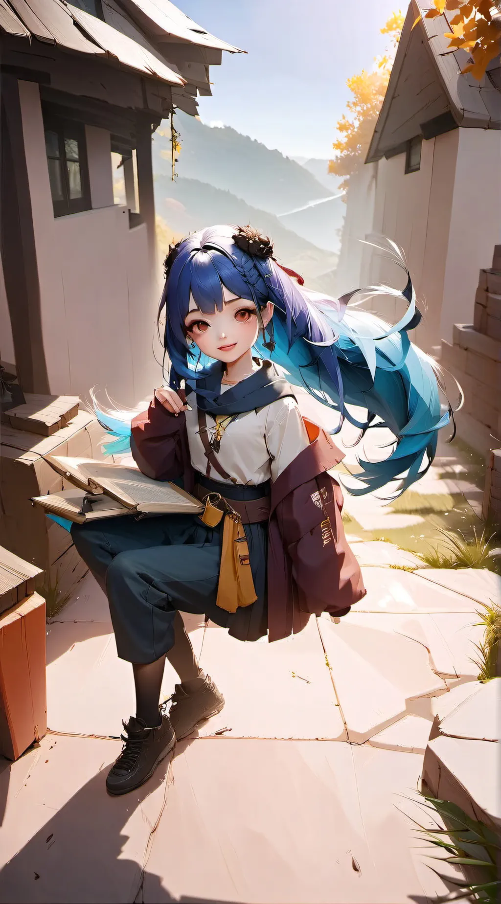 ai character: Shigiraki Daughter background