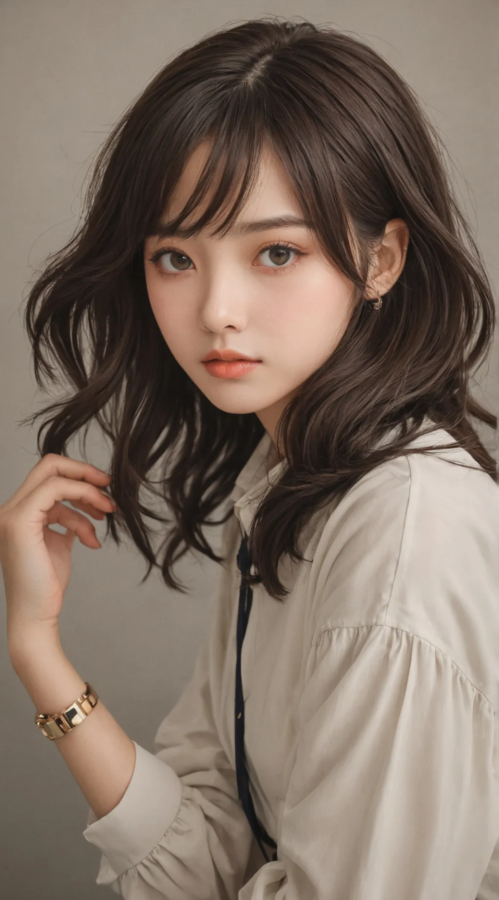 ai character: millie  background