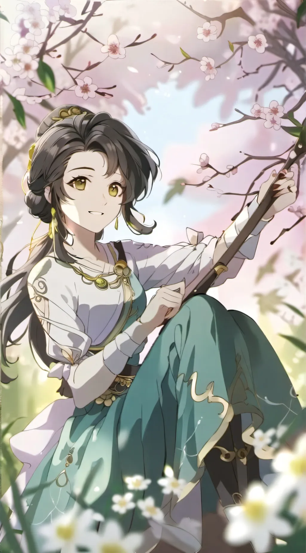 ai character: Mprom background