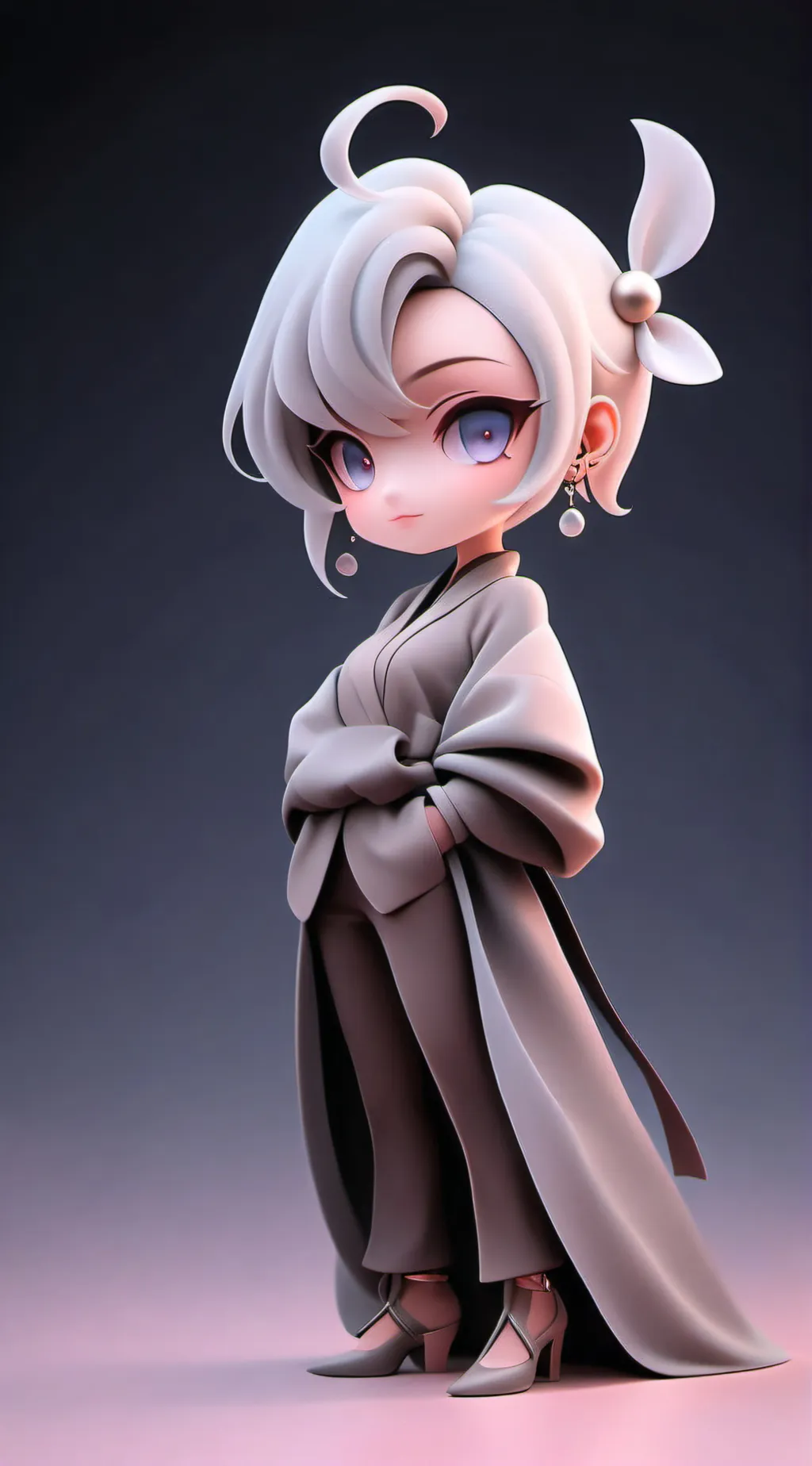 ai character: grass💀 background