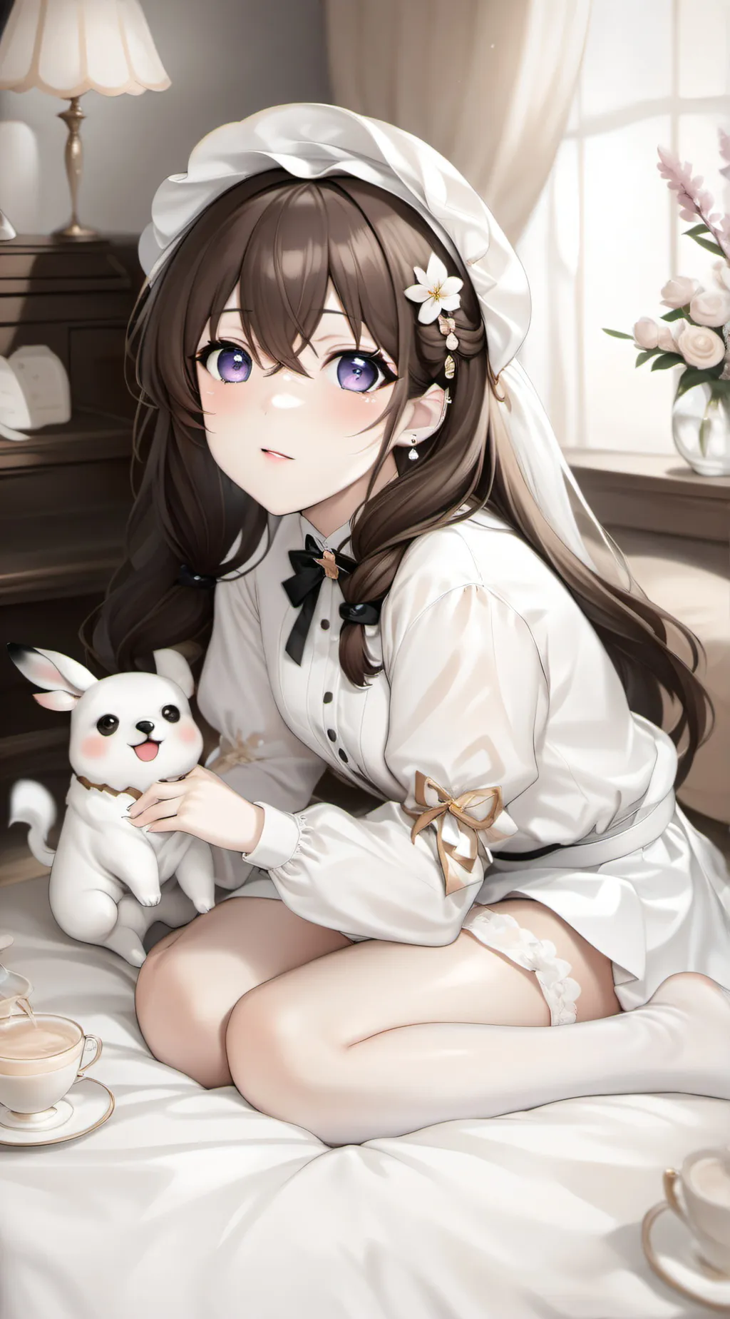 ai character: Demon slayer  background