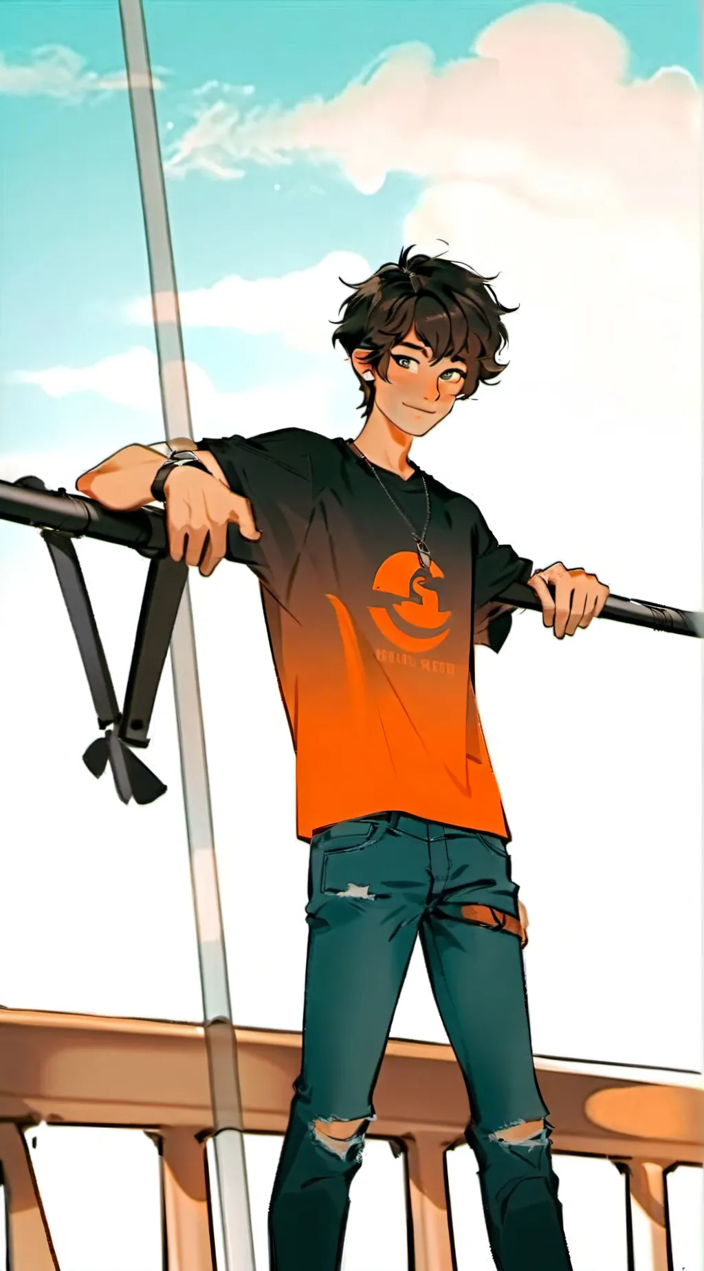 ai character: Percy Jackson background
