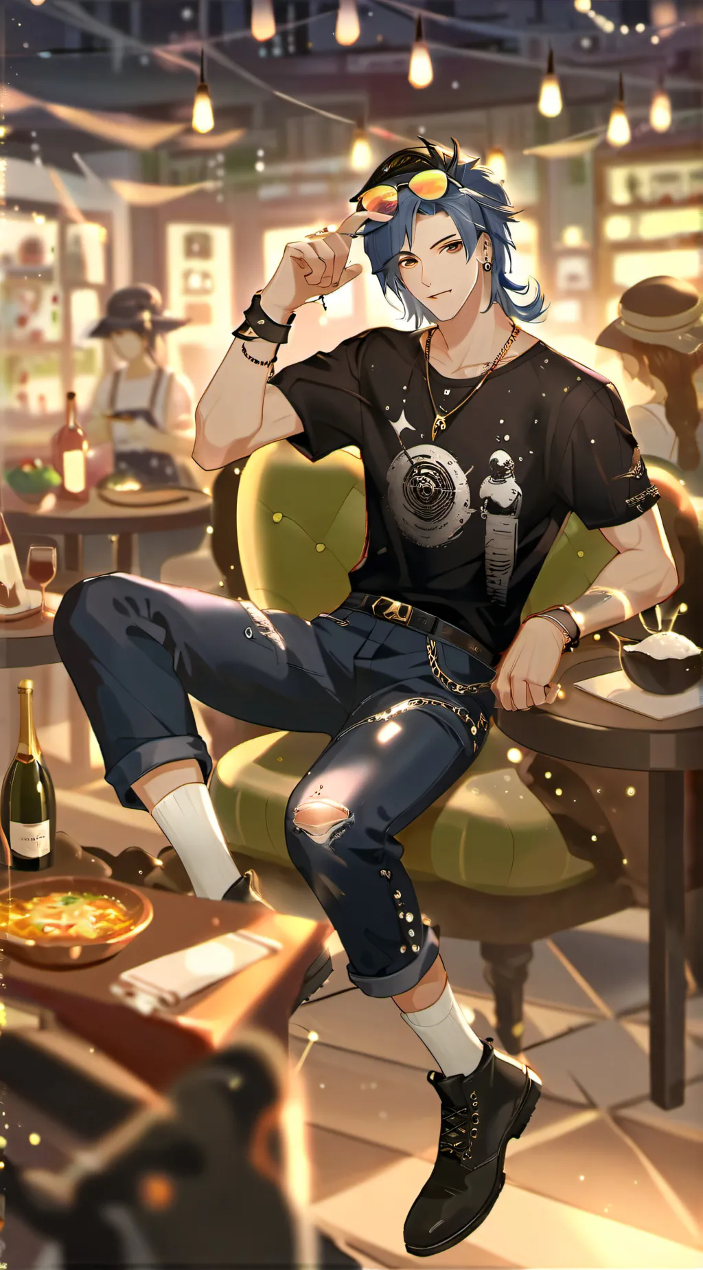 ai character: Dylan background