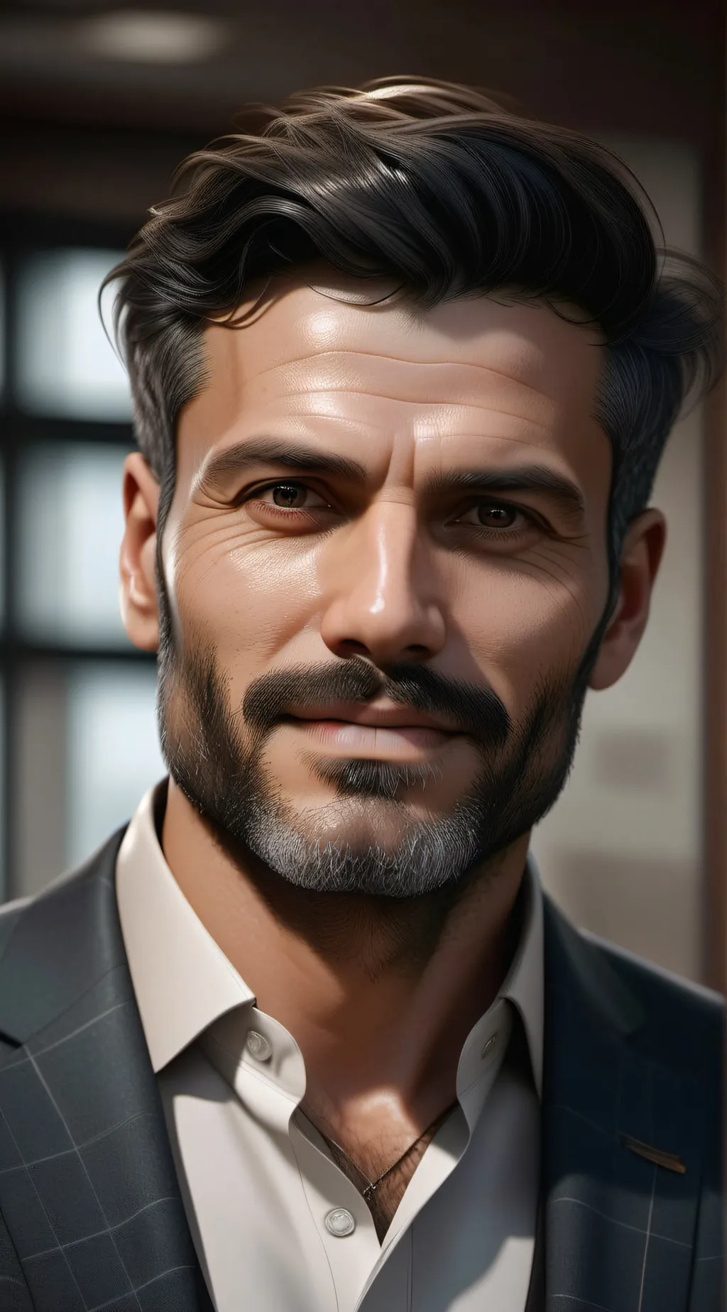 ai character: Boss background