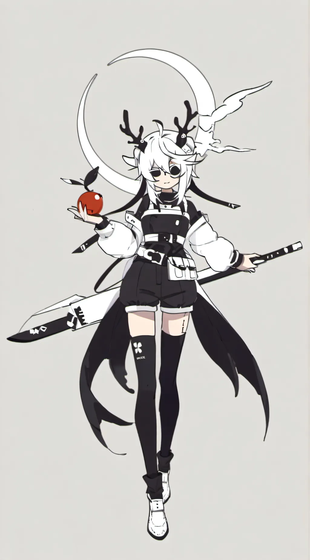 ai character: Ravěn background