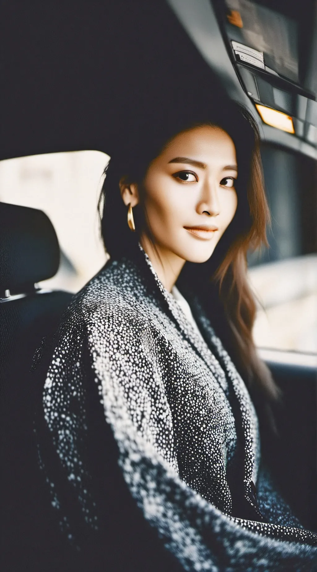 ai character: creepy road trip  background