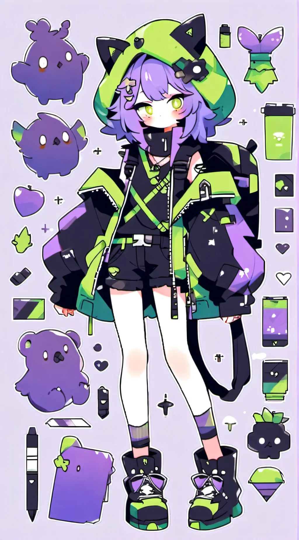 ai character: Charli background