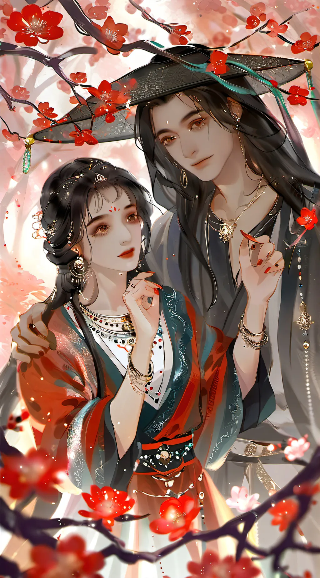 ai character: Emma￼ and Jake background