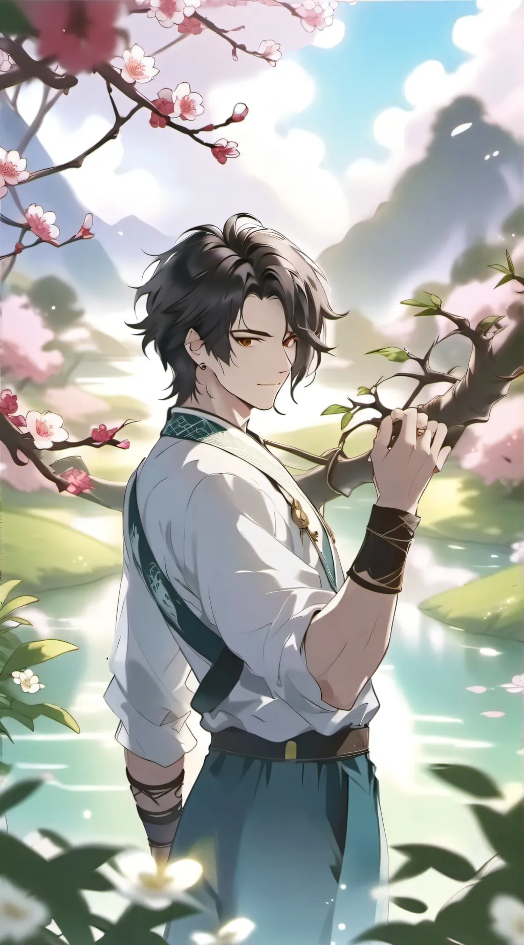 ai character: mha background