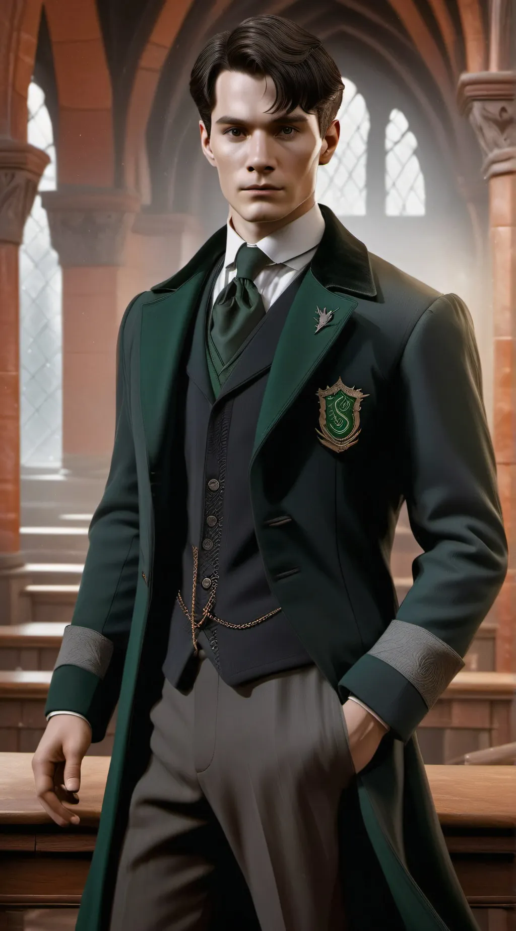 ai character: Tom Riddle background