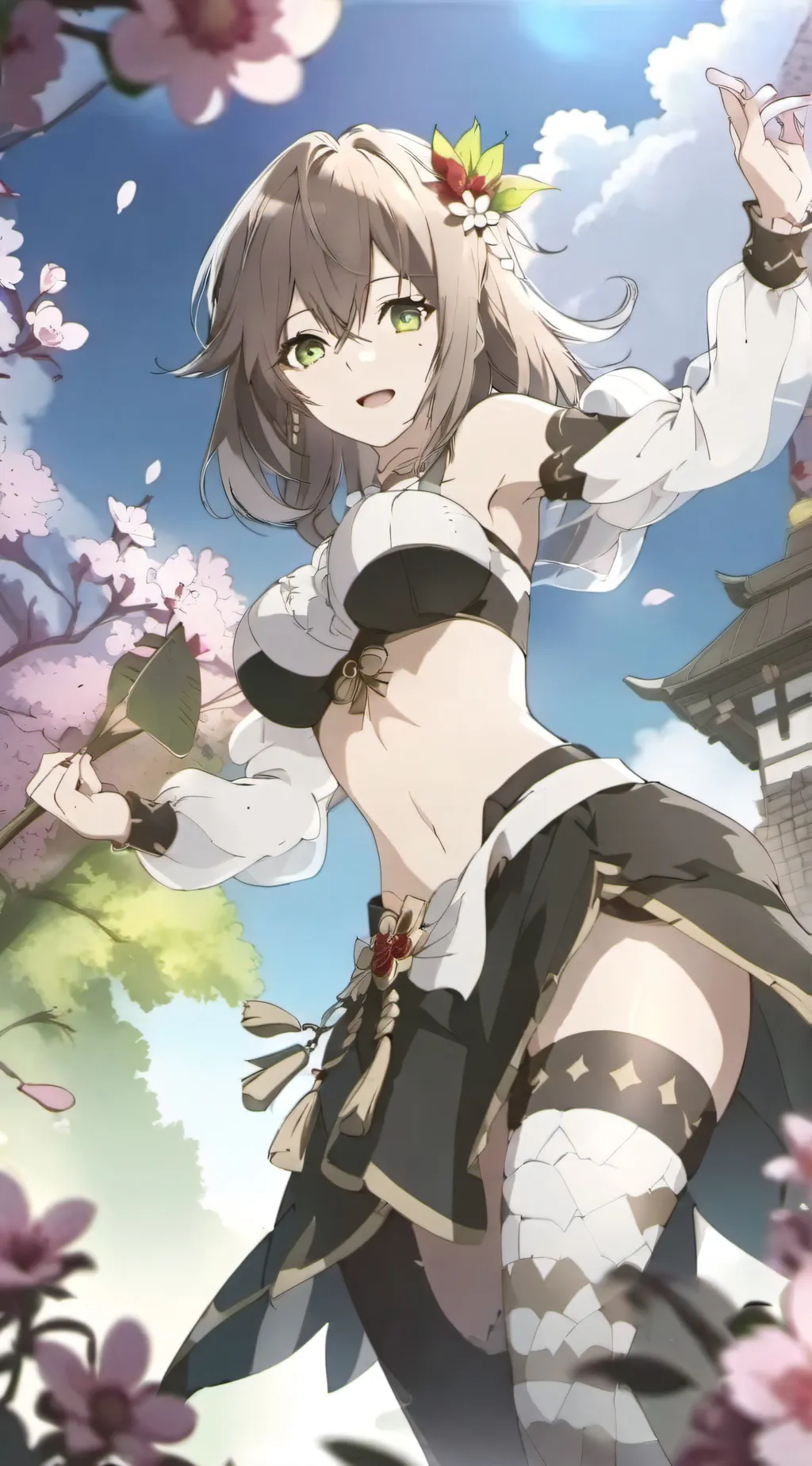 ai character: grace background