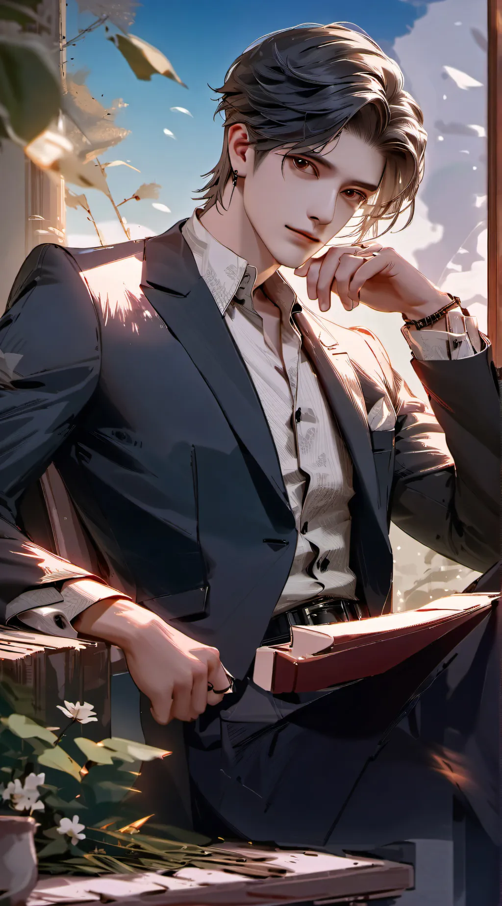 ai character: Aiden<3 background