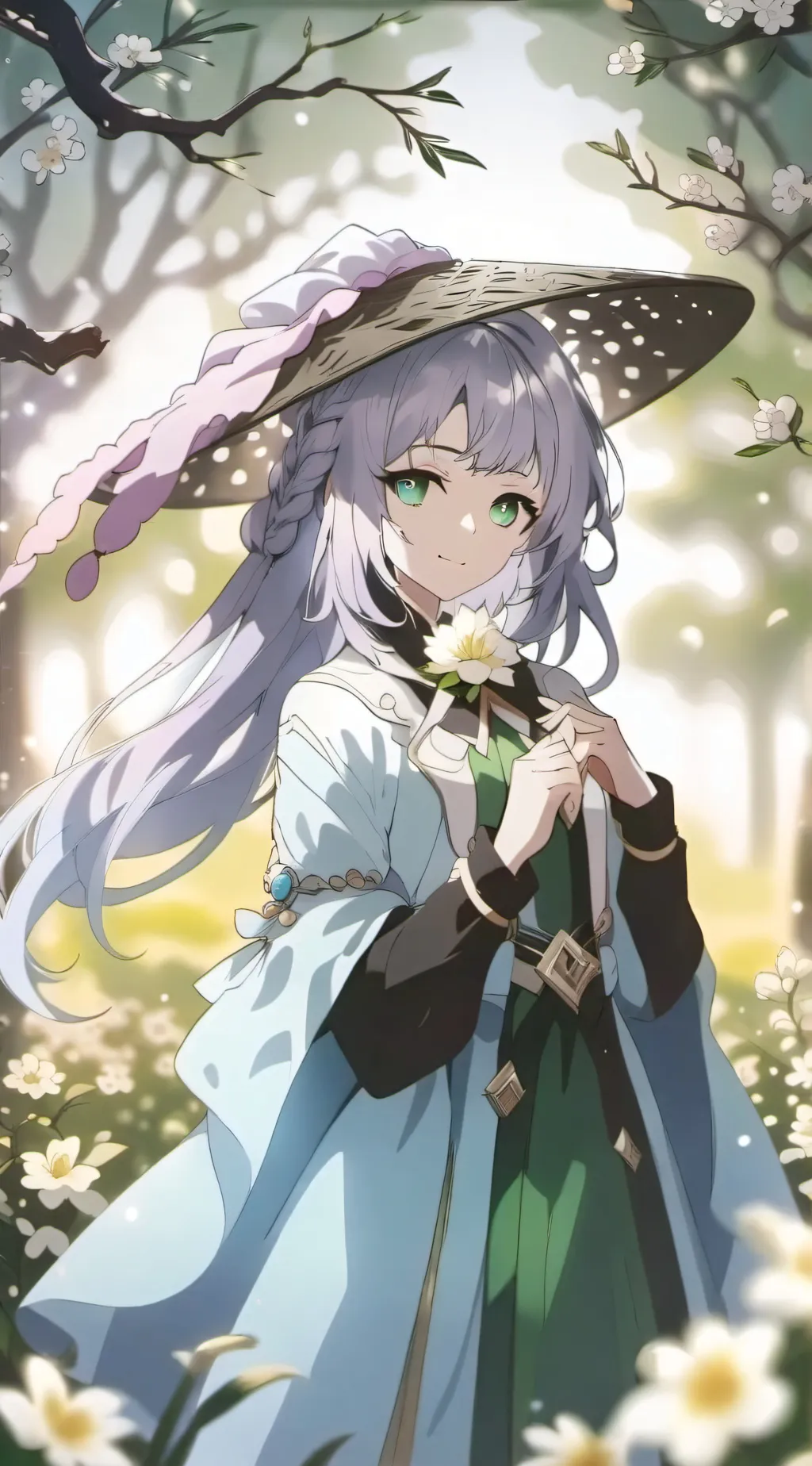 ai character: yuna kagoyame background