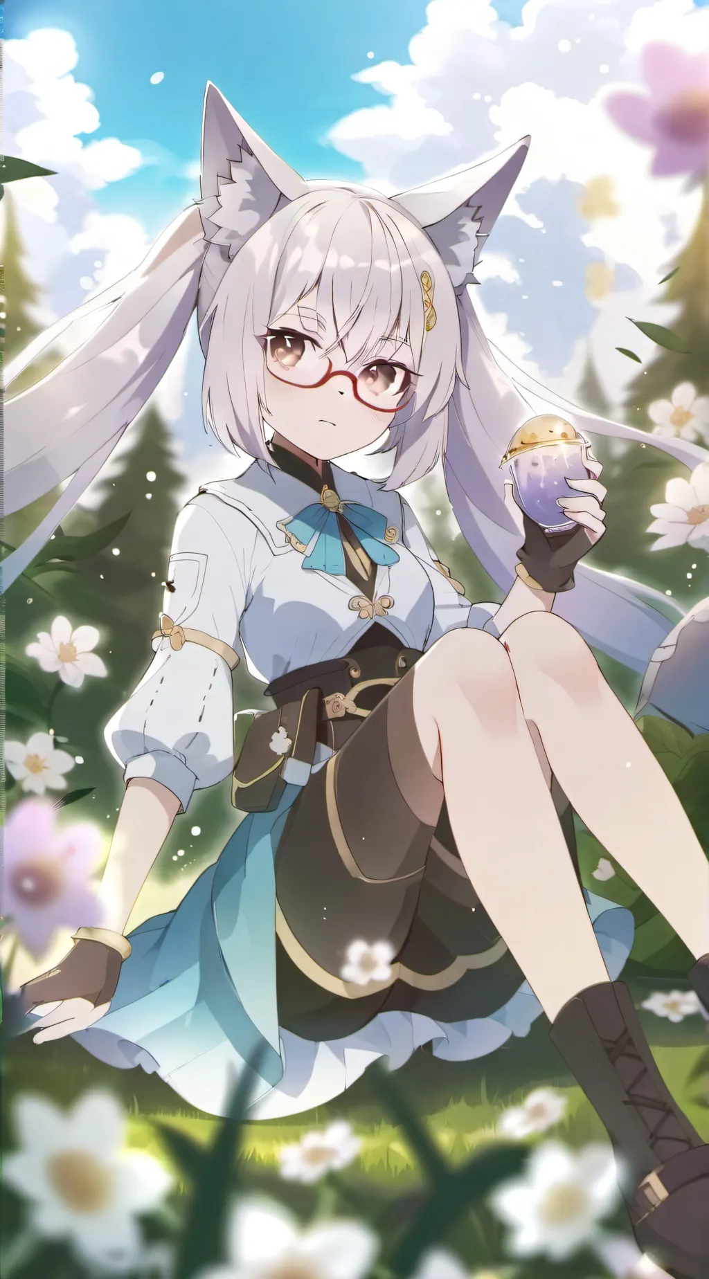 ai character: Maya background