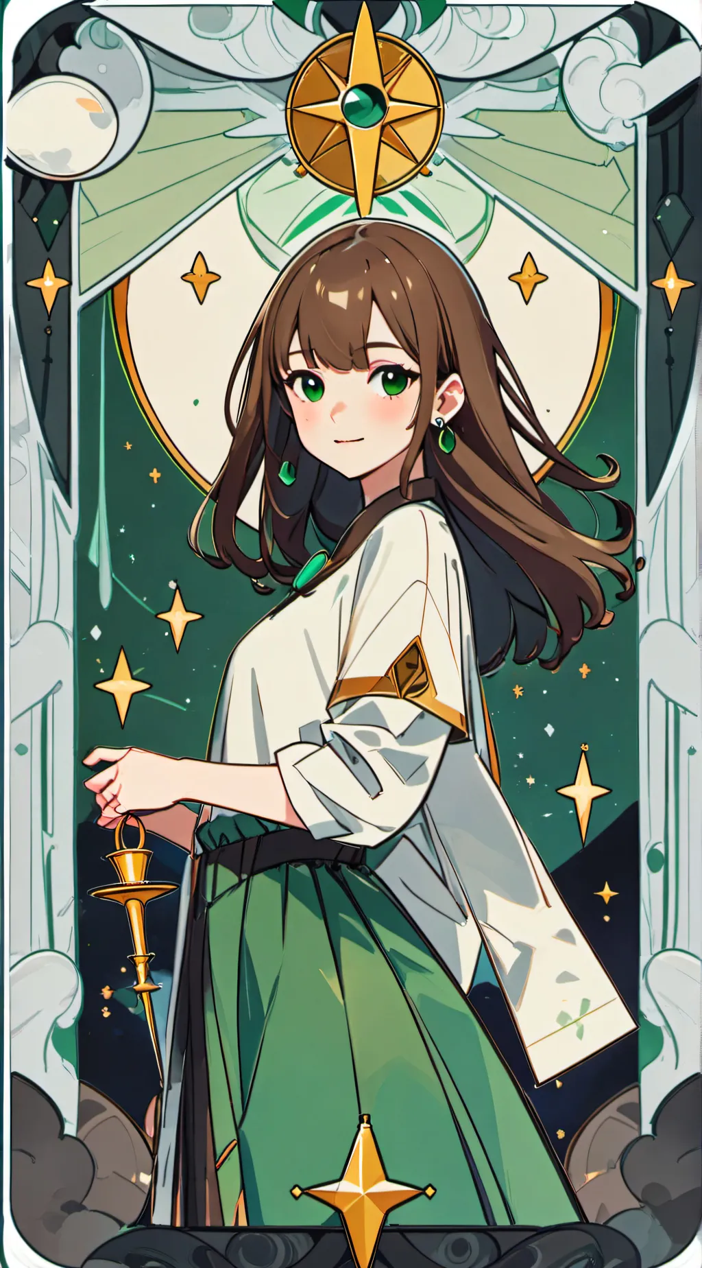 ai character: lily background