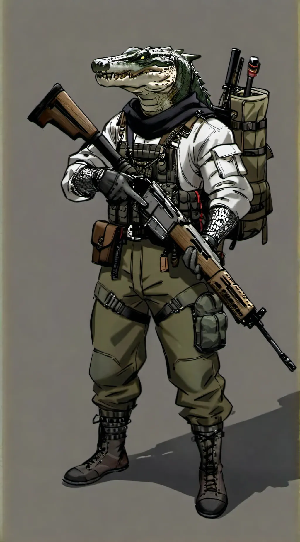 ai character: bruce background