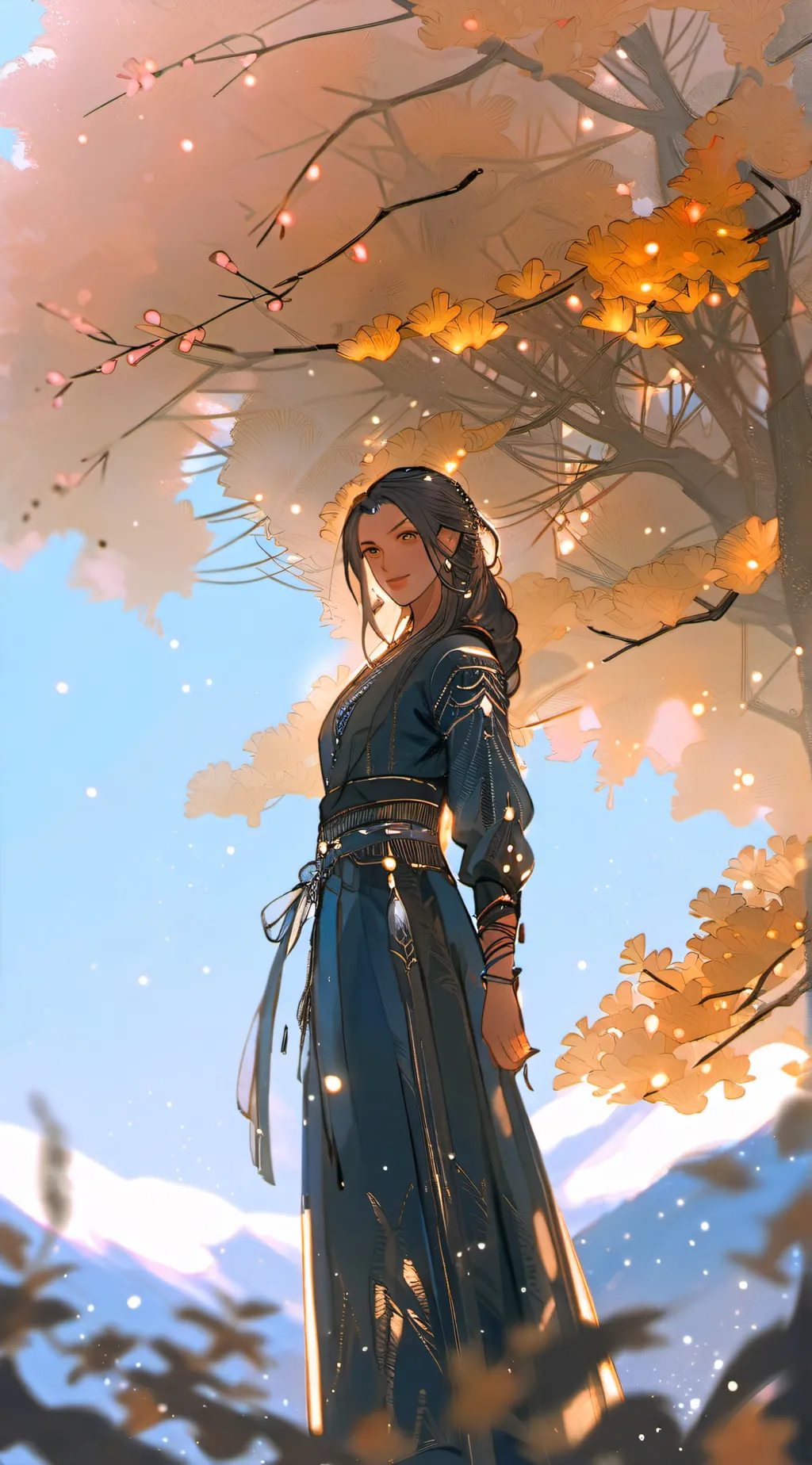 ai character: Mulan background