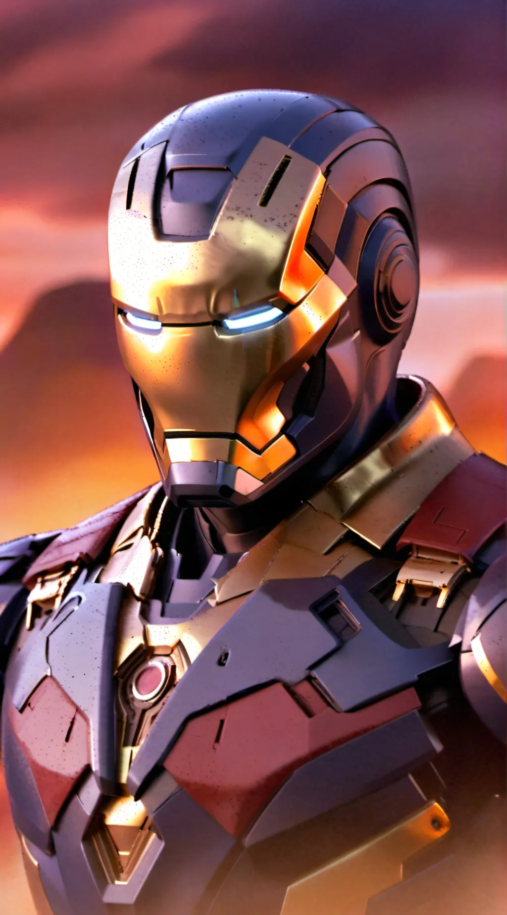 ai character: iron Man background