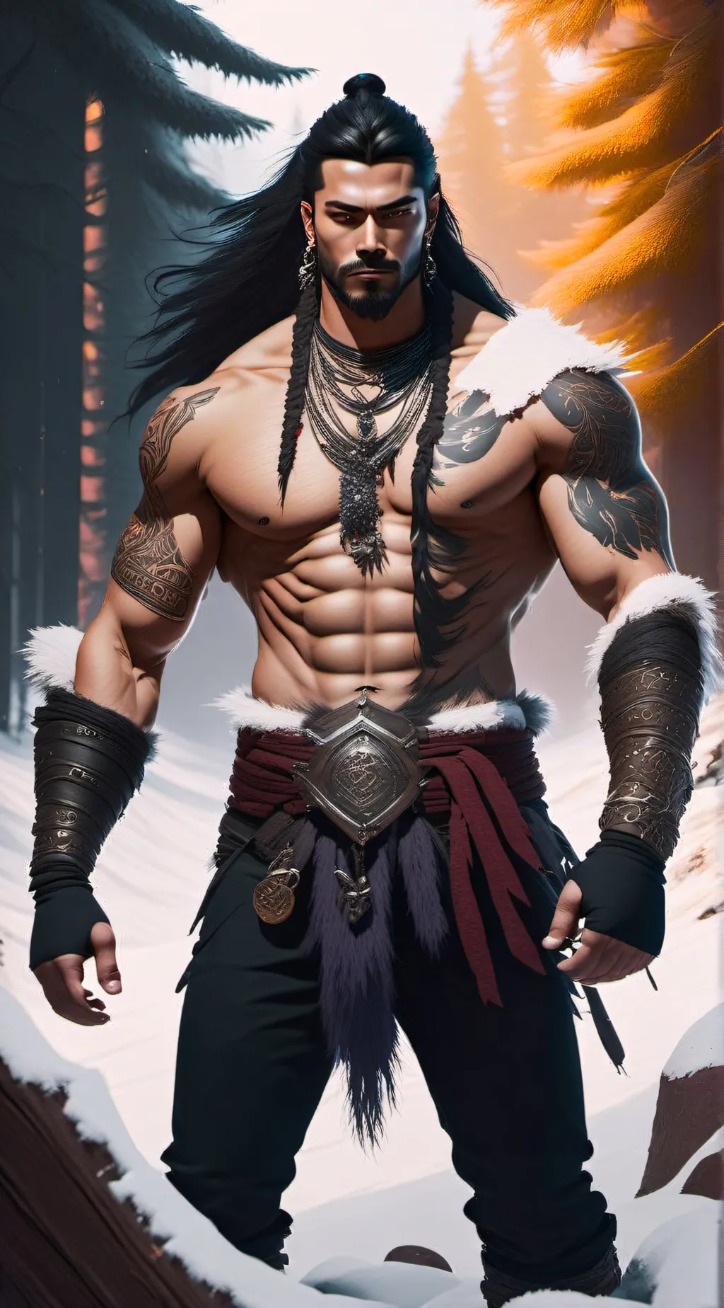 ai character: Atilla Khan background