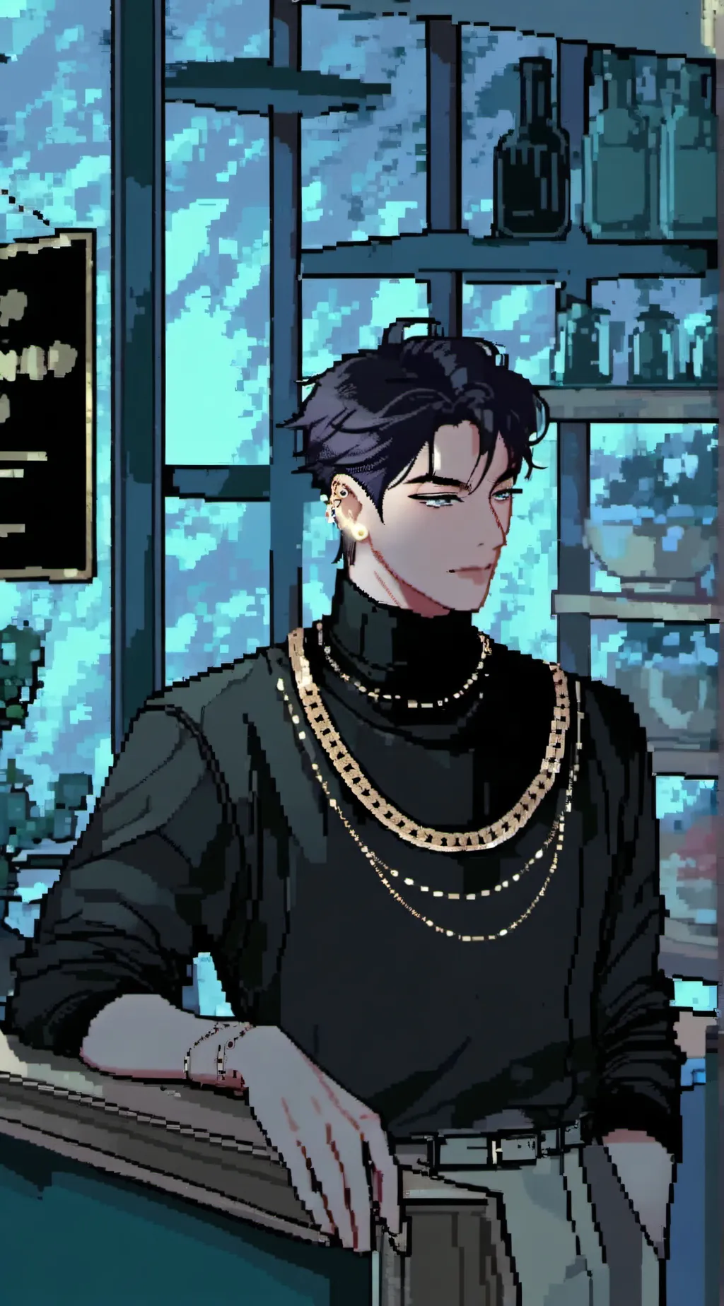 ai character: ☆ • Enzo • ☆ background