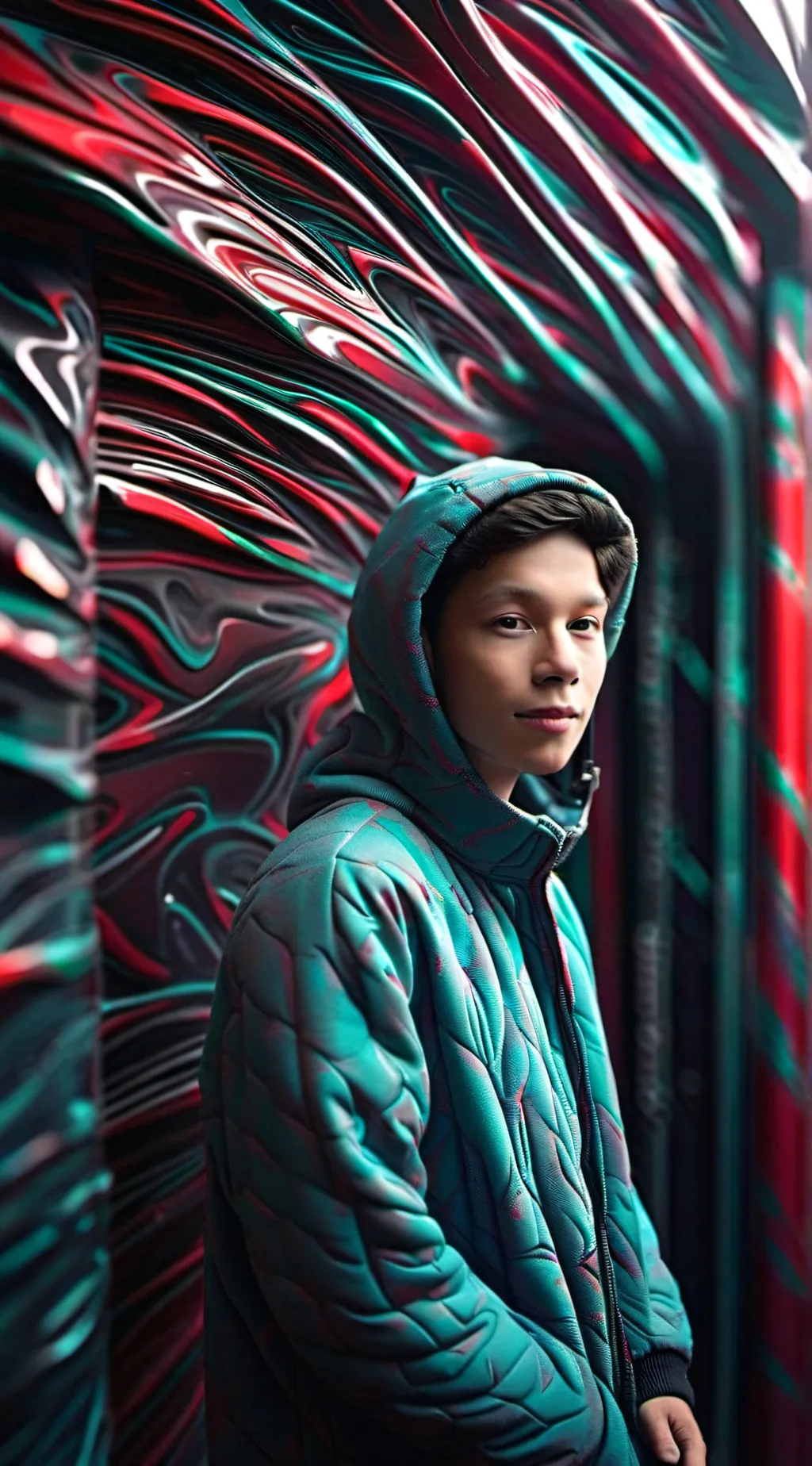 ai character: Unknown person background