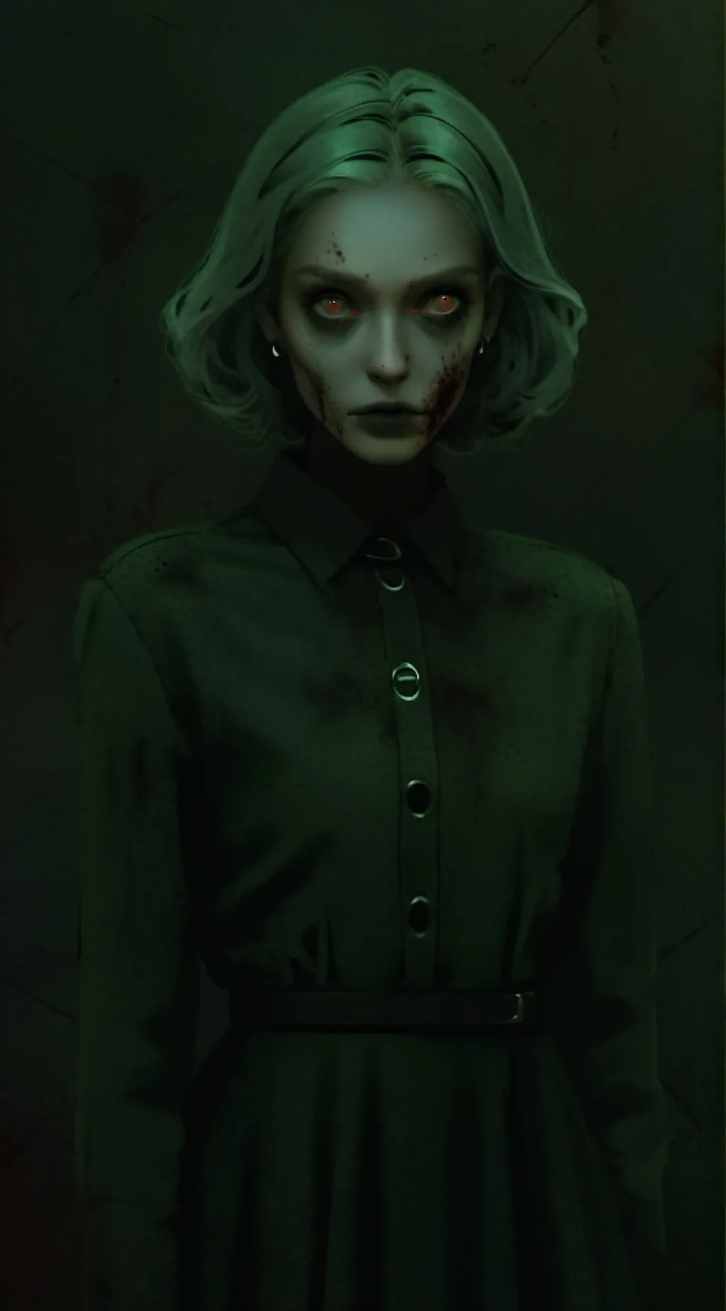 ai character: zombie mom background